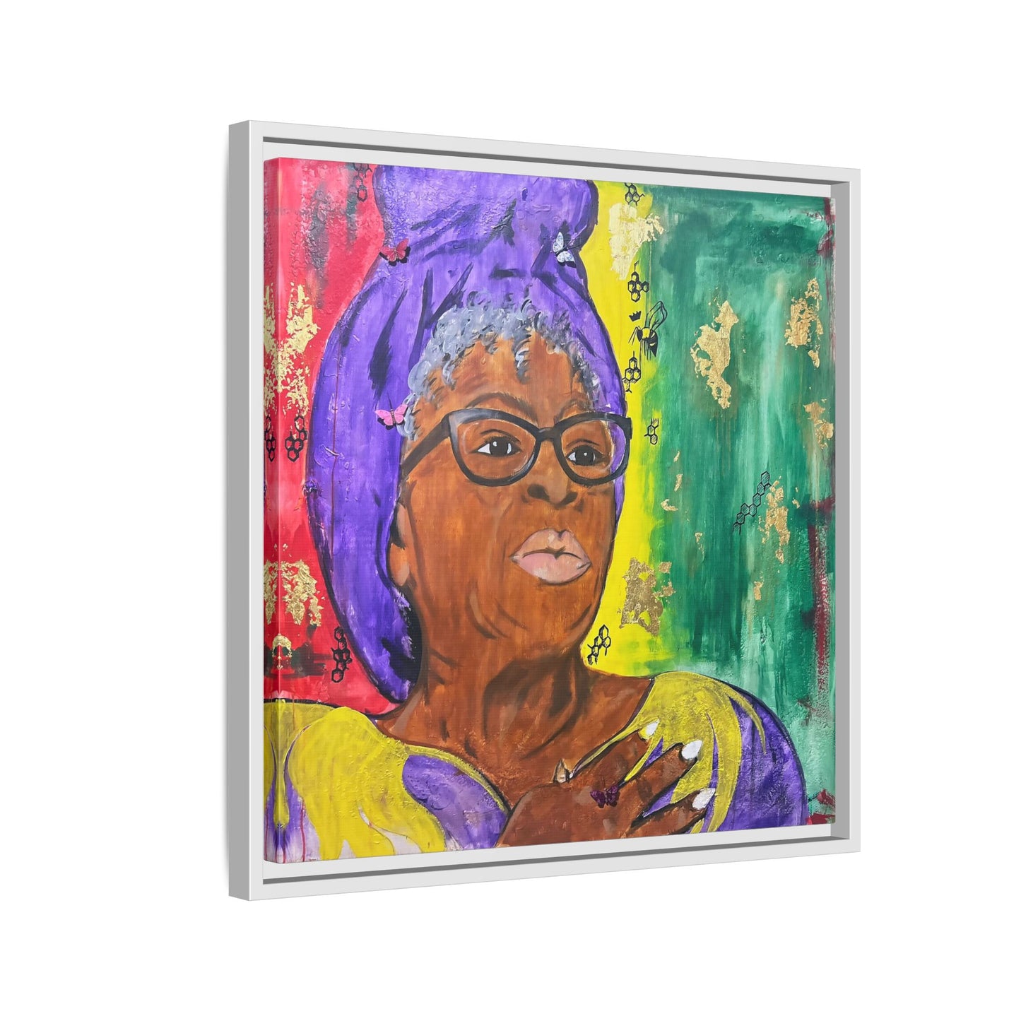 Ms. Opal Lee- Grandmother of Juneteenth-Canvas Gallery Wraps