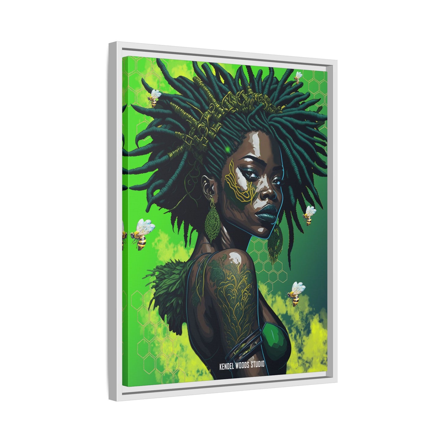 New Type Green Canvas Gallery Wraps