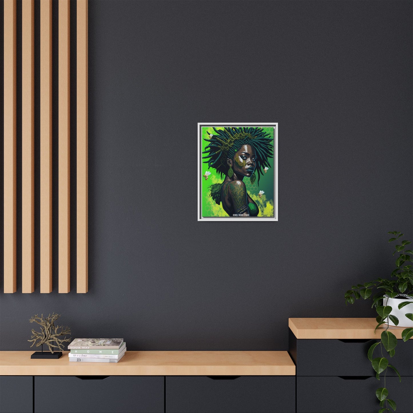New Type Green Canvas Gallery Wraps