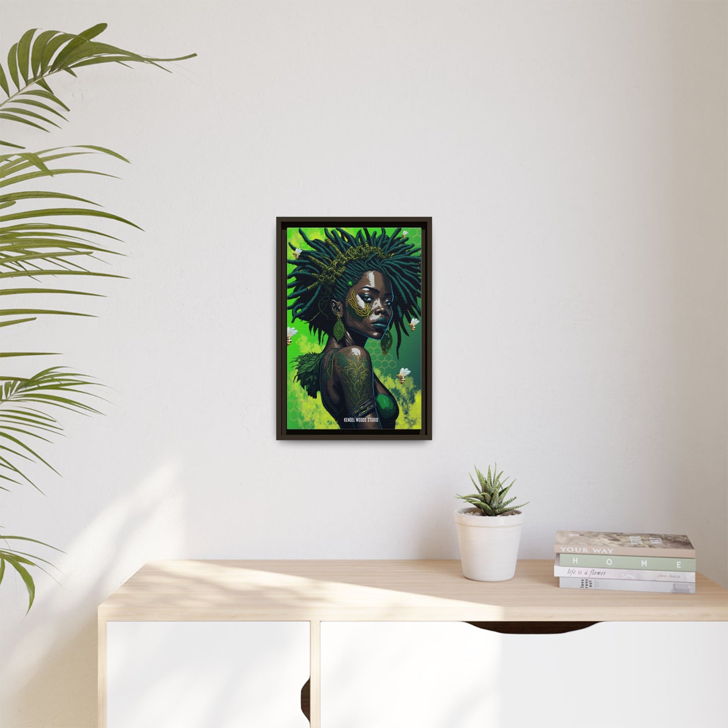 New Type Green Canvas Gallery Wraps