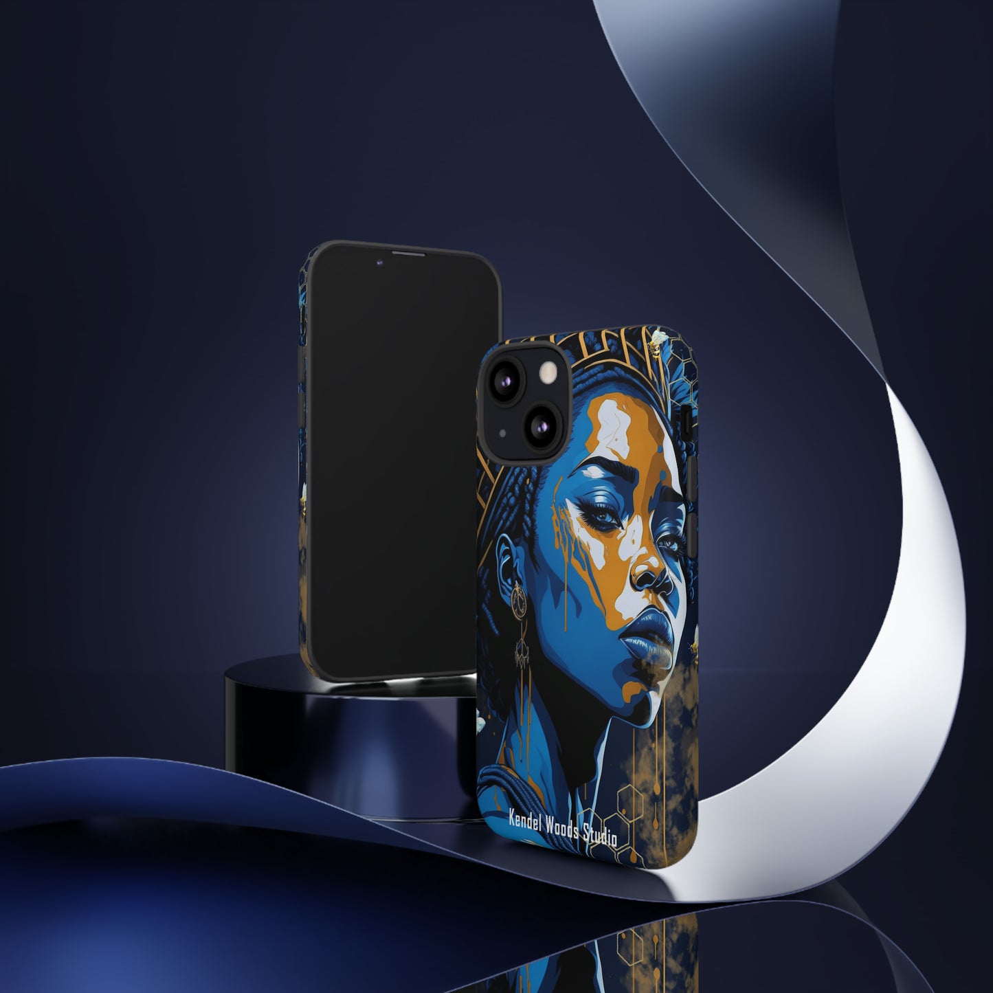 New Type Blue Tough Cases