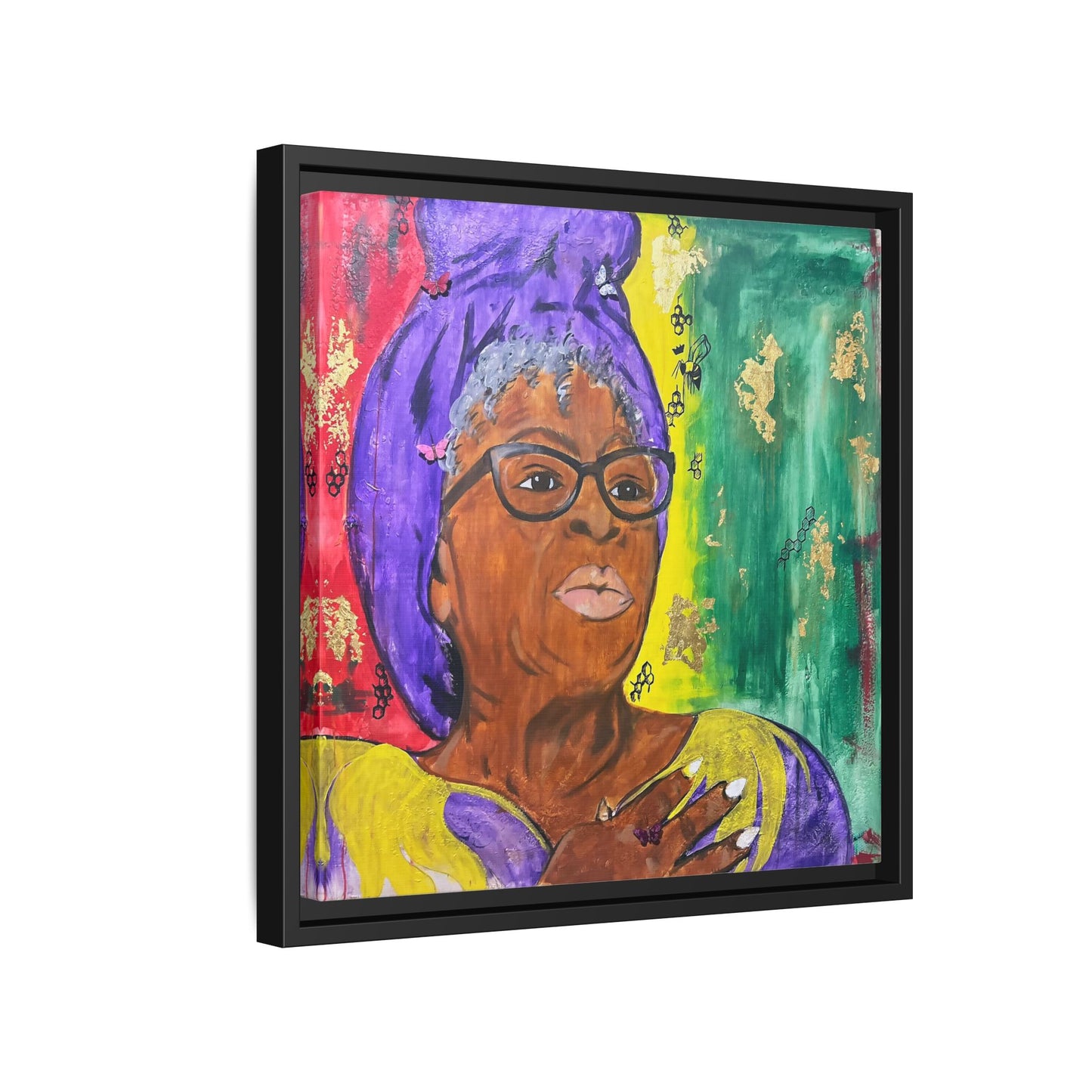 Ms. Opal Lee- Grandmother of Juneteenth-Canvas Gallery Wraps