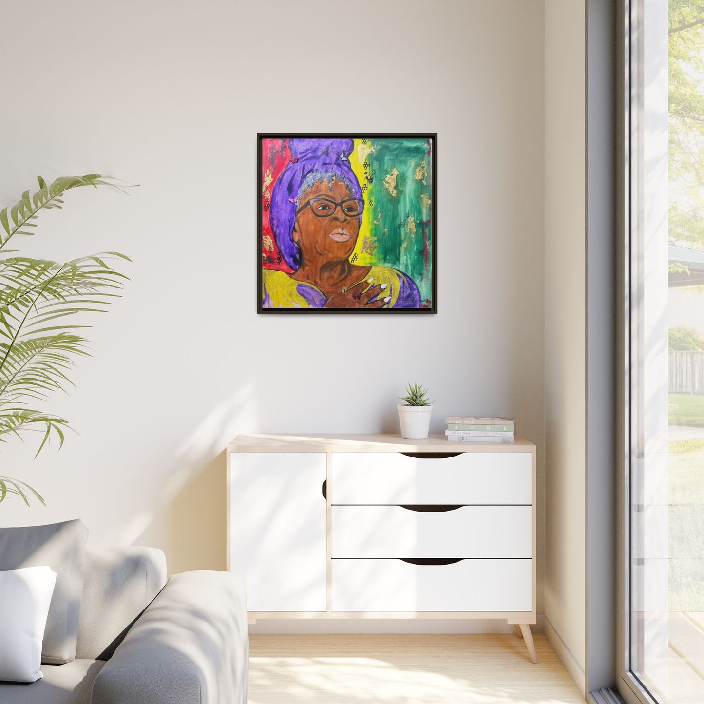 Ms. Opal Lee- Grandmother of Juneteenth-Canvas Gallery Wraps