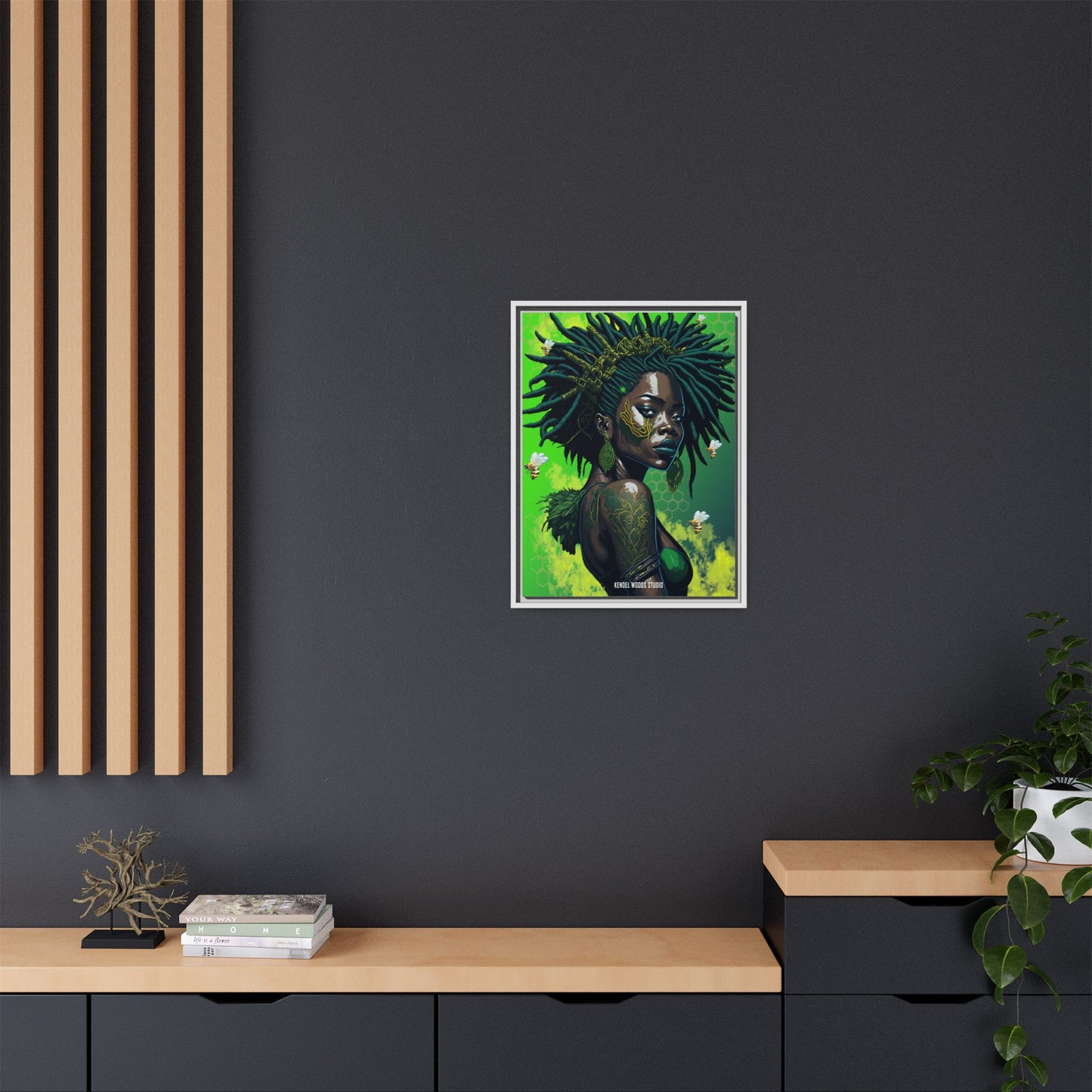 New Type Green Canvas Gallery Wraps