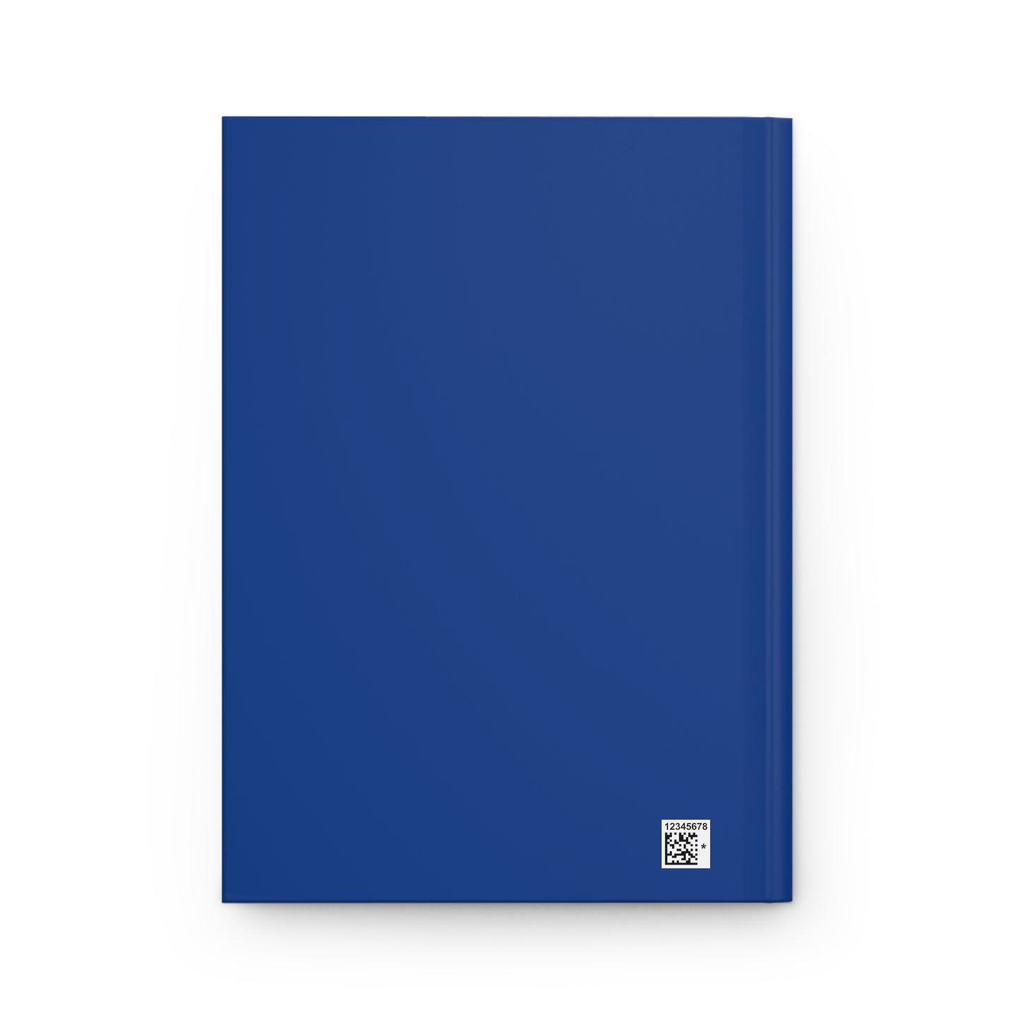 New Type Blue Hardcover Journal Matte