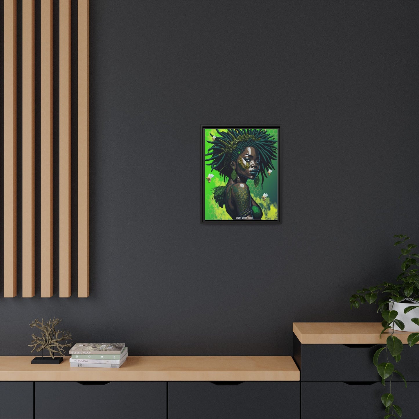 New Type Green Canvas Gallery Wraps