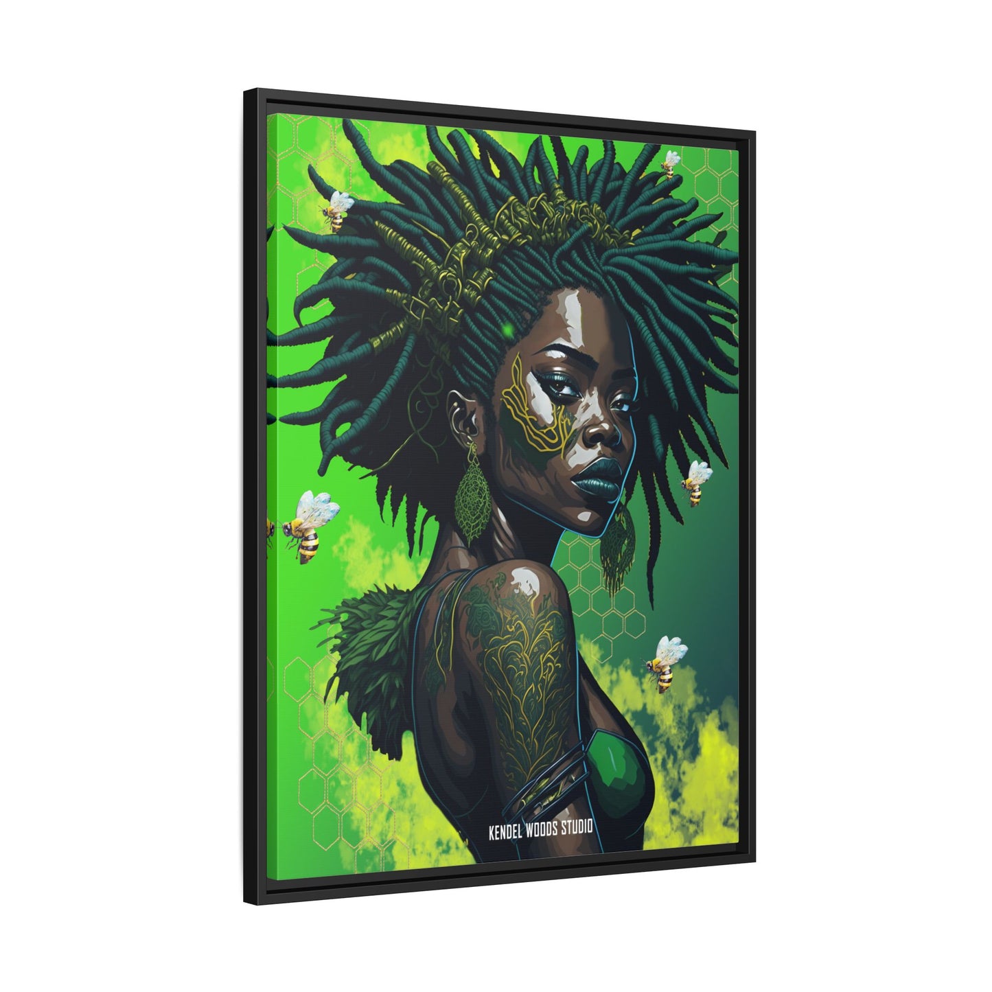 New Type Green Canvas Gallery Wraps