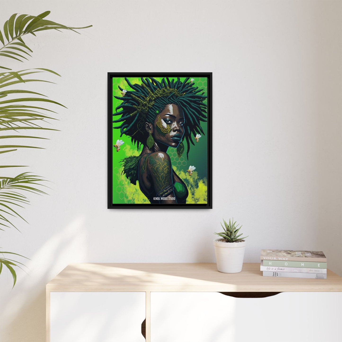 New Type Green Canvas Gallery Wraps
