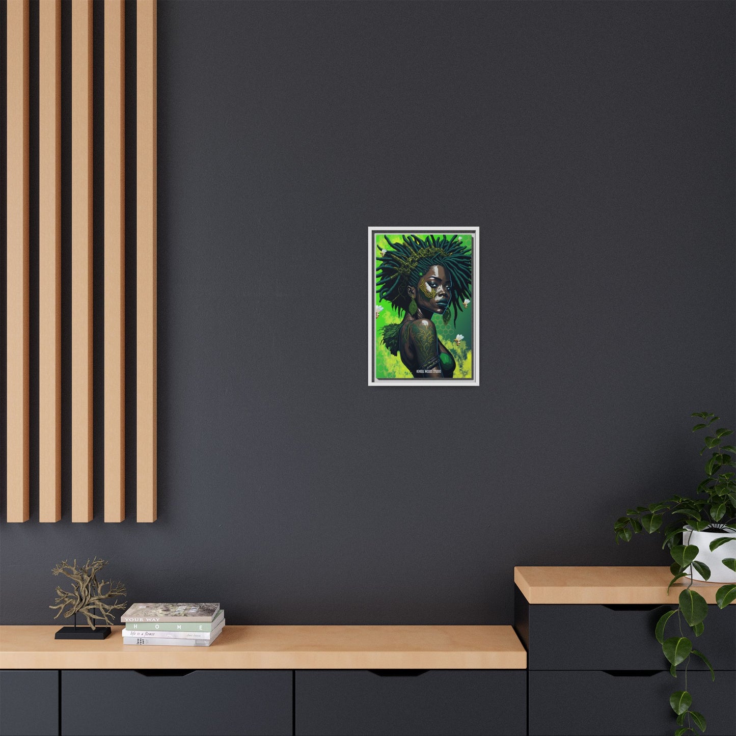 New Type Green Canvas Gallery Wraps