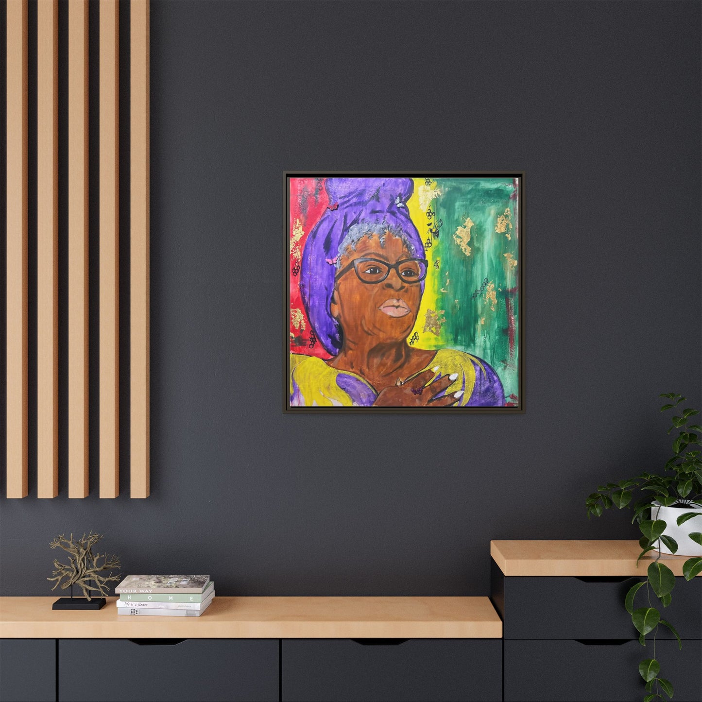 Ms. Opal Lee- Grandmother of Juneteenth-Canvas Gallery Wraps