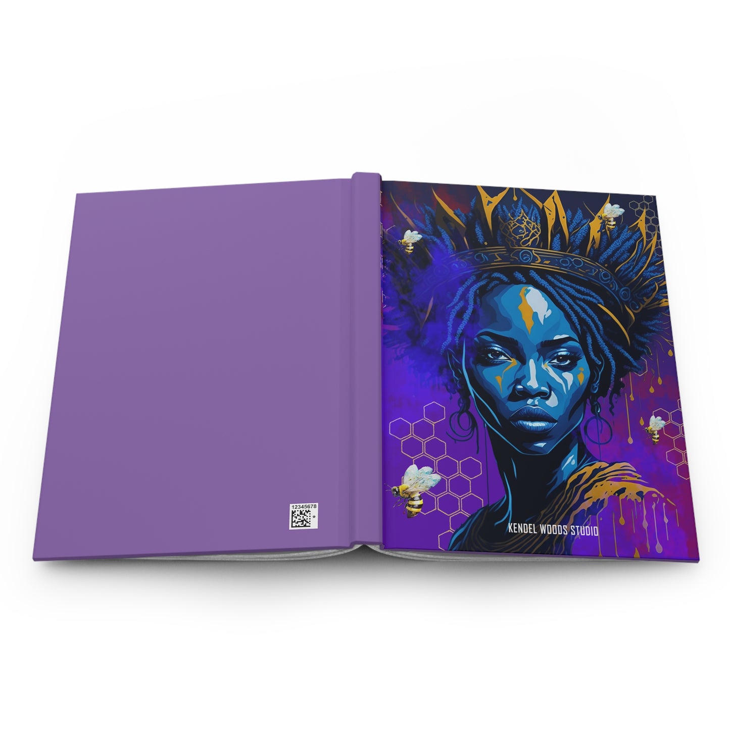 New Type Indigo Hardcover Journal Matte