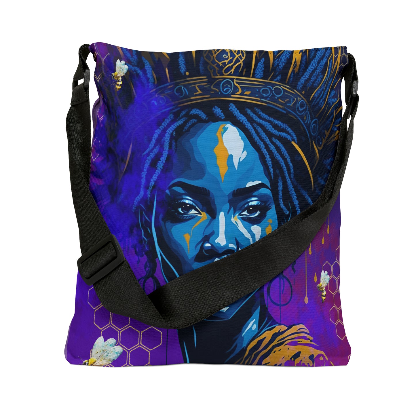 New Type Indigo Tote Bag (AOP)