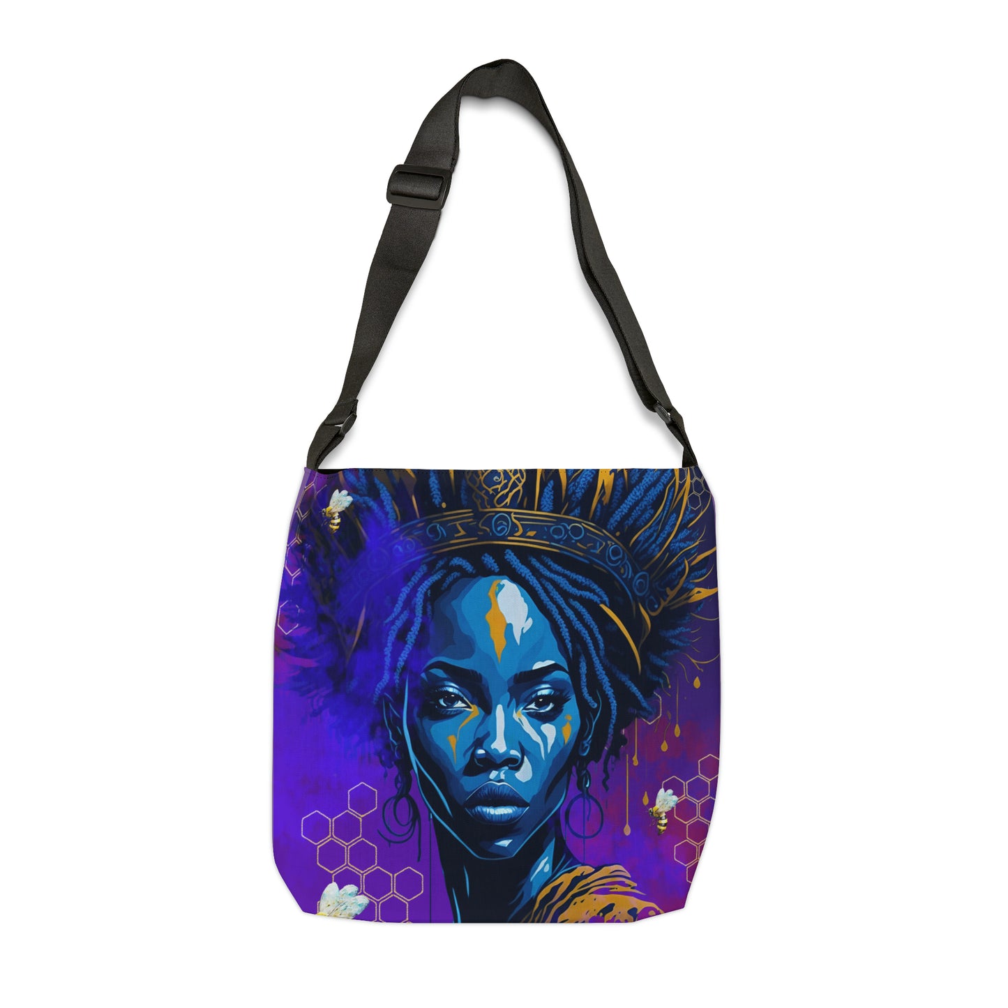 New Type Indigo Tote Bag (AOP)