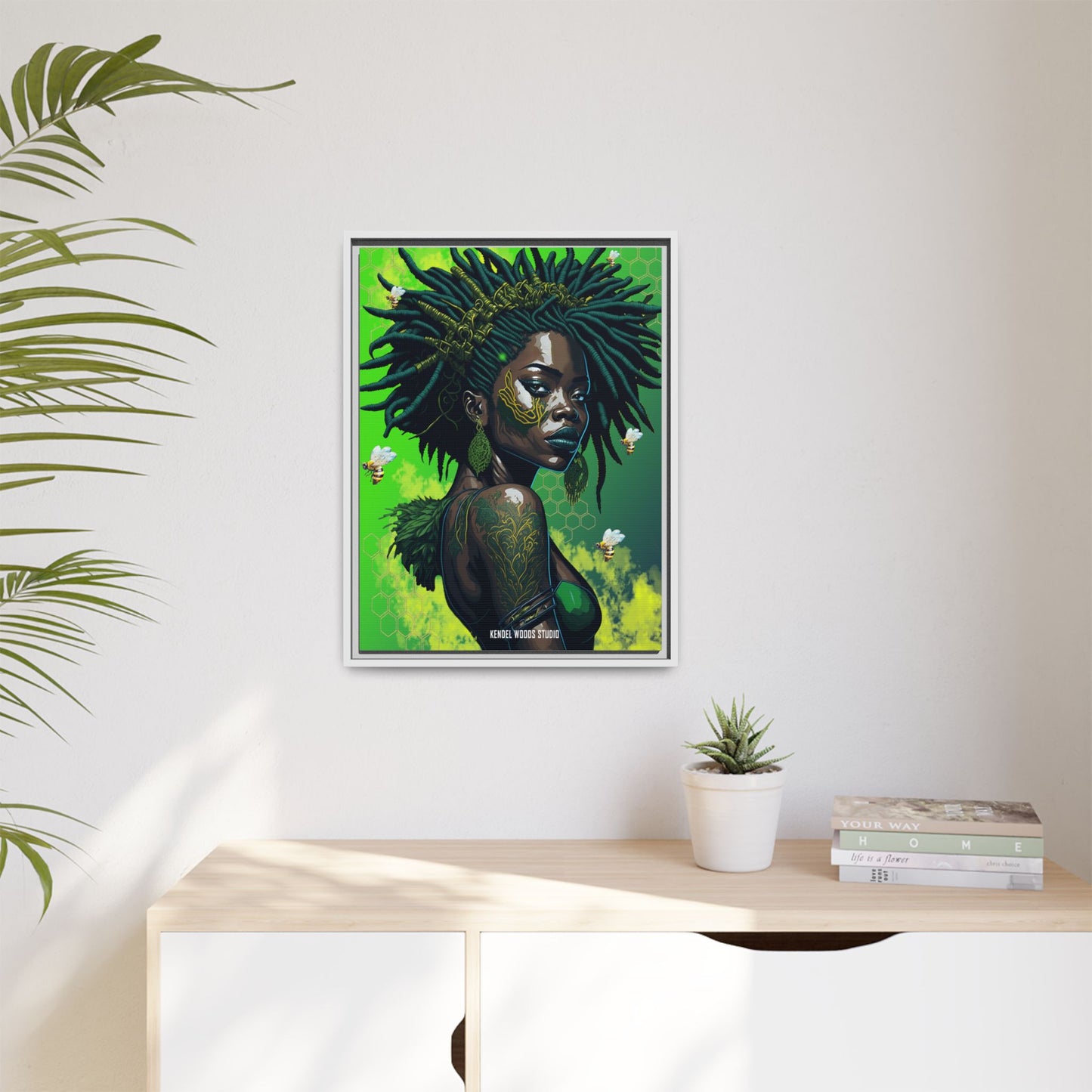 New Type Green Canvas Gallery Wraps
