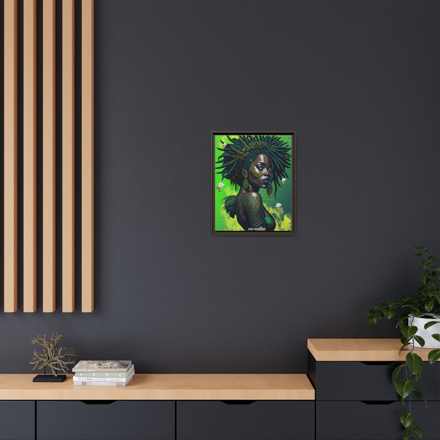 New Type Green Canvas Gallery Wraps