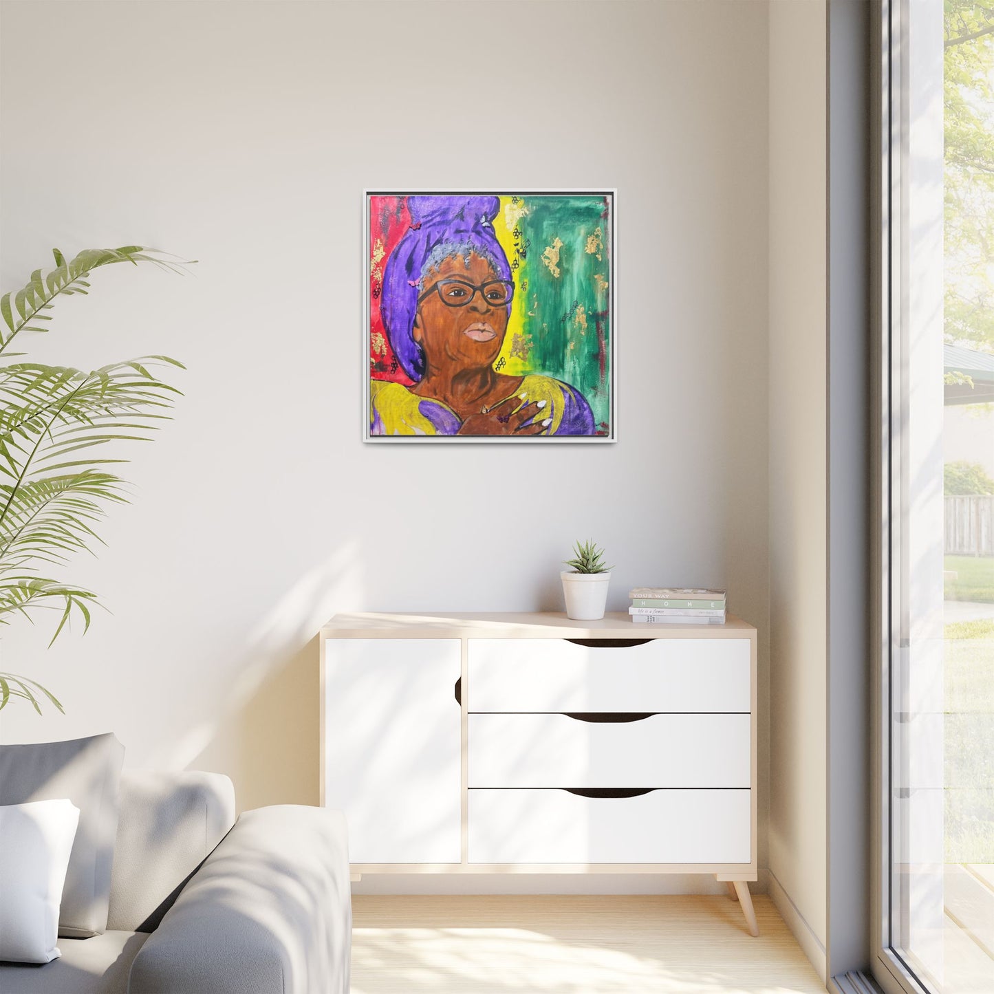 Ms. Opal Lee- Grandmother of Juneteenth-Canvas Gallery Wraps