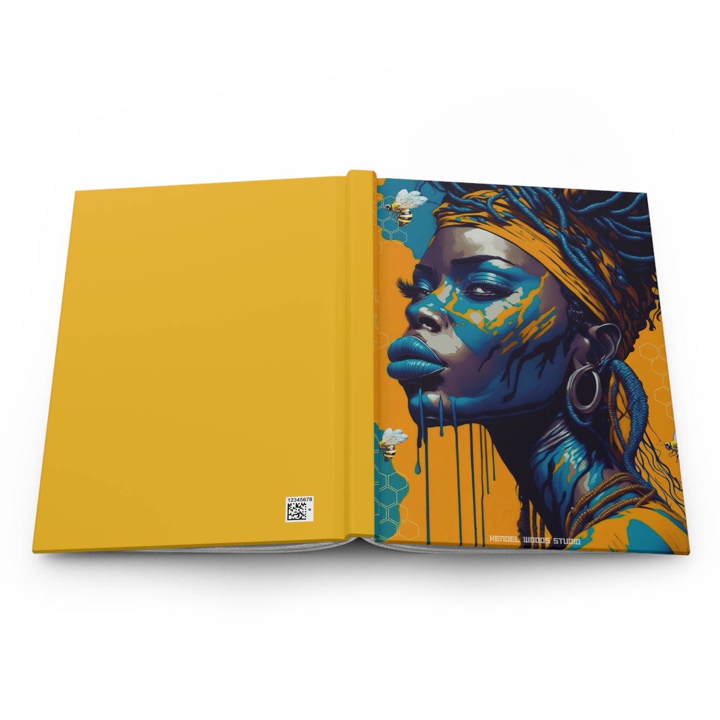 New Type Yellow- Hardcover Journal Matte