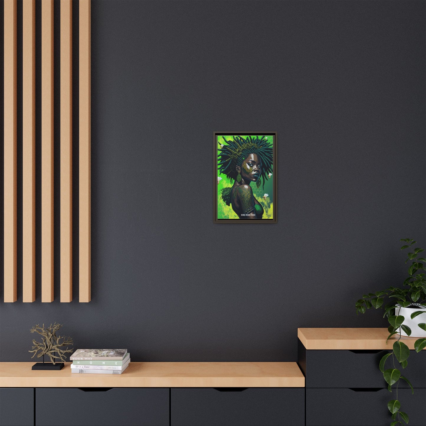 New Type Green Canvas Gallery Wraps