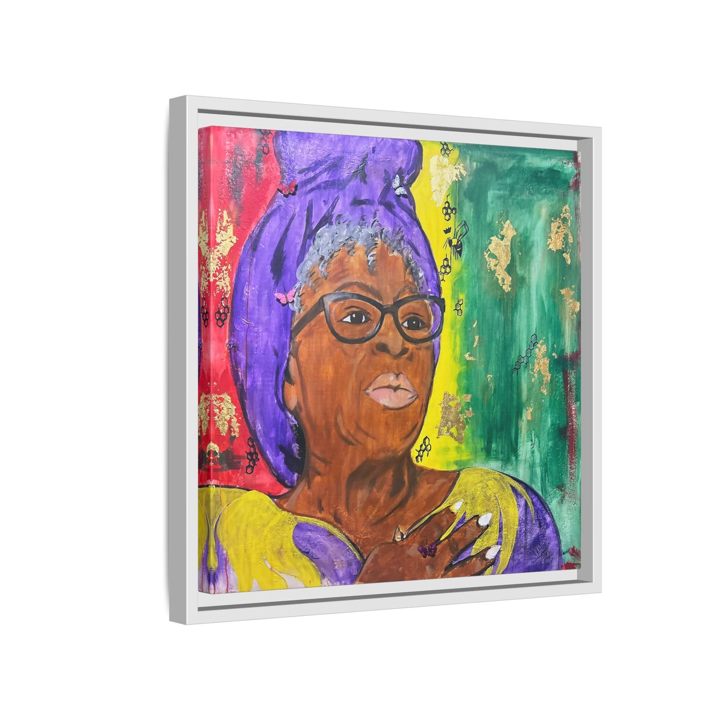Ms. Opal Lee- Grandmother of Juneteenth-Canvas Gallery Wraps