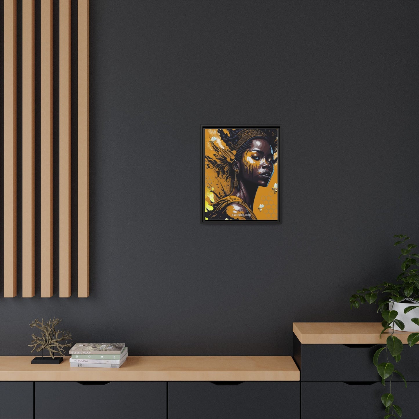New Type Orange Canvas Gallery Wraps