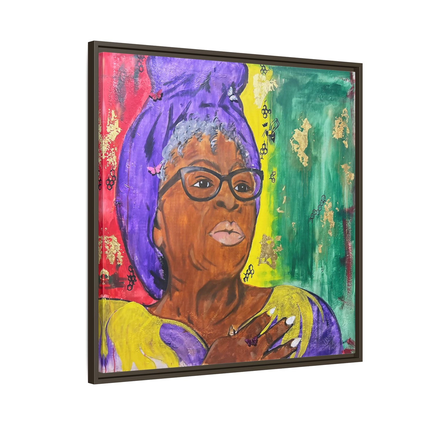Ms. Opal Lee- Grandmother of Juneteenth-Canvas Gallery Wraps