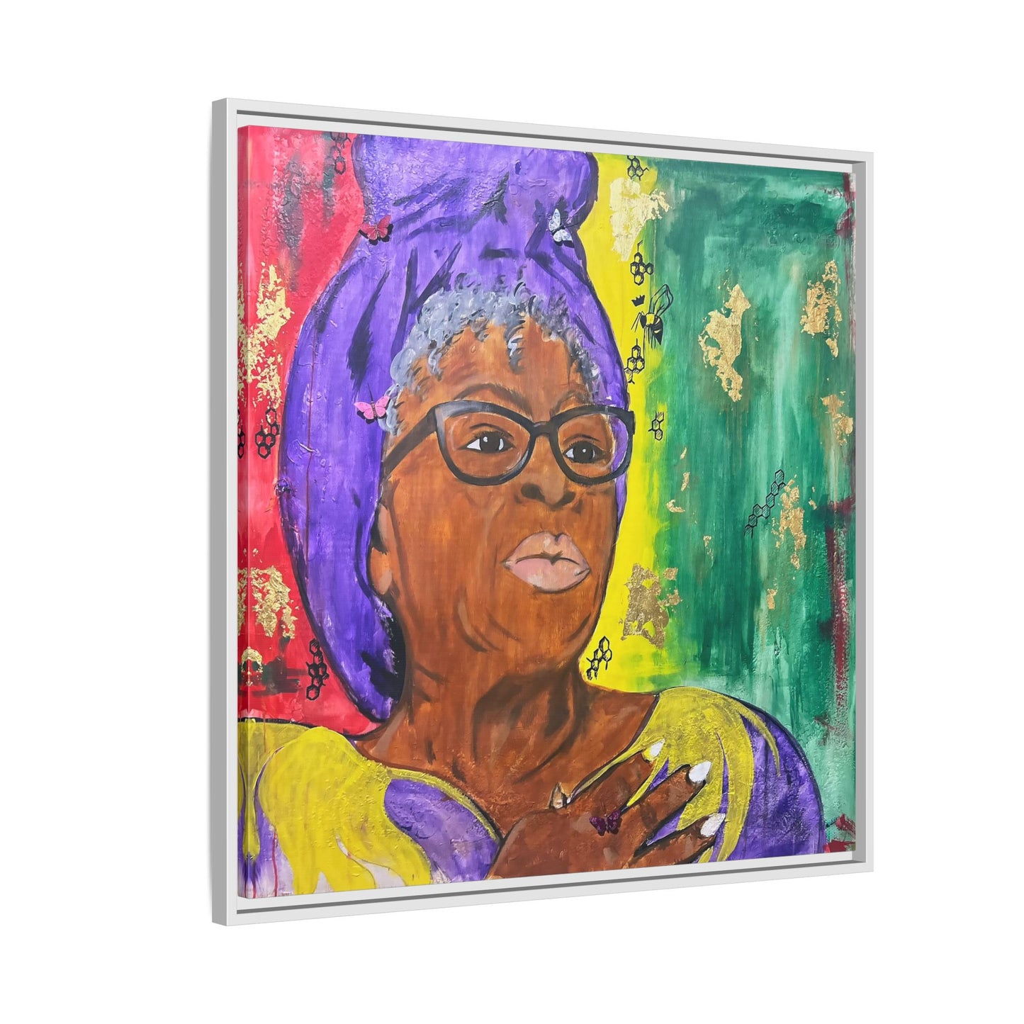 Ms. Opal Lee- Grandmother of Juneteenth-Canvas Gallery Wraps