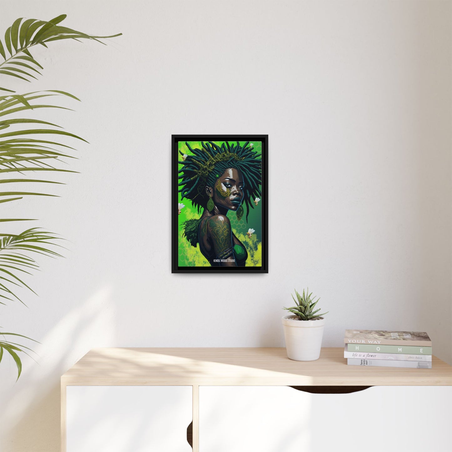 New Type Green Canvas Gallery Wraps