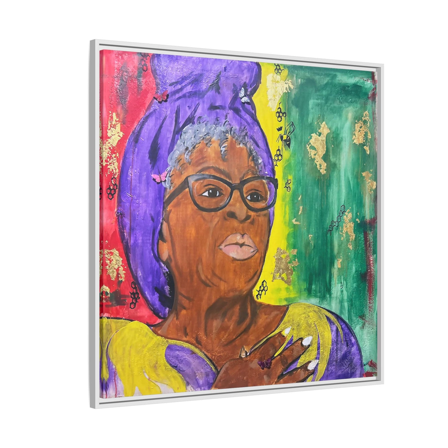 Ms. Opal Lee- Grandmother of Juneteenth-Canvas Gallery Wraps