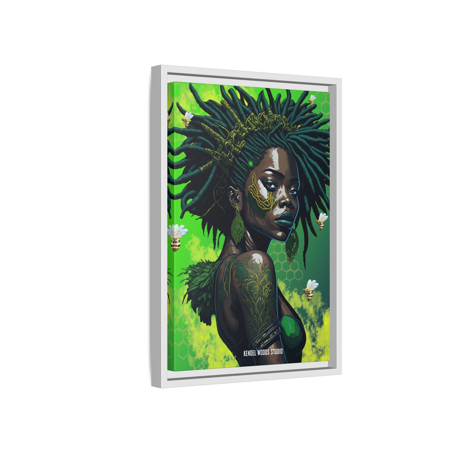 New Type Green Canvas Gallery Wraps