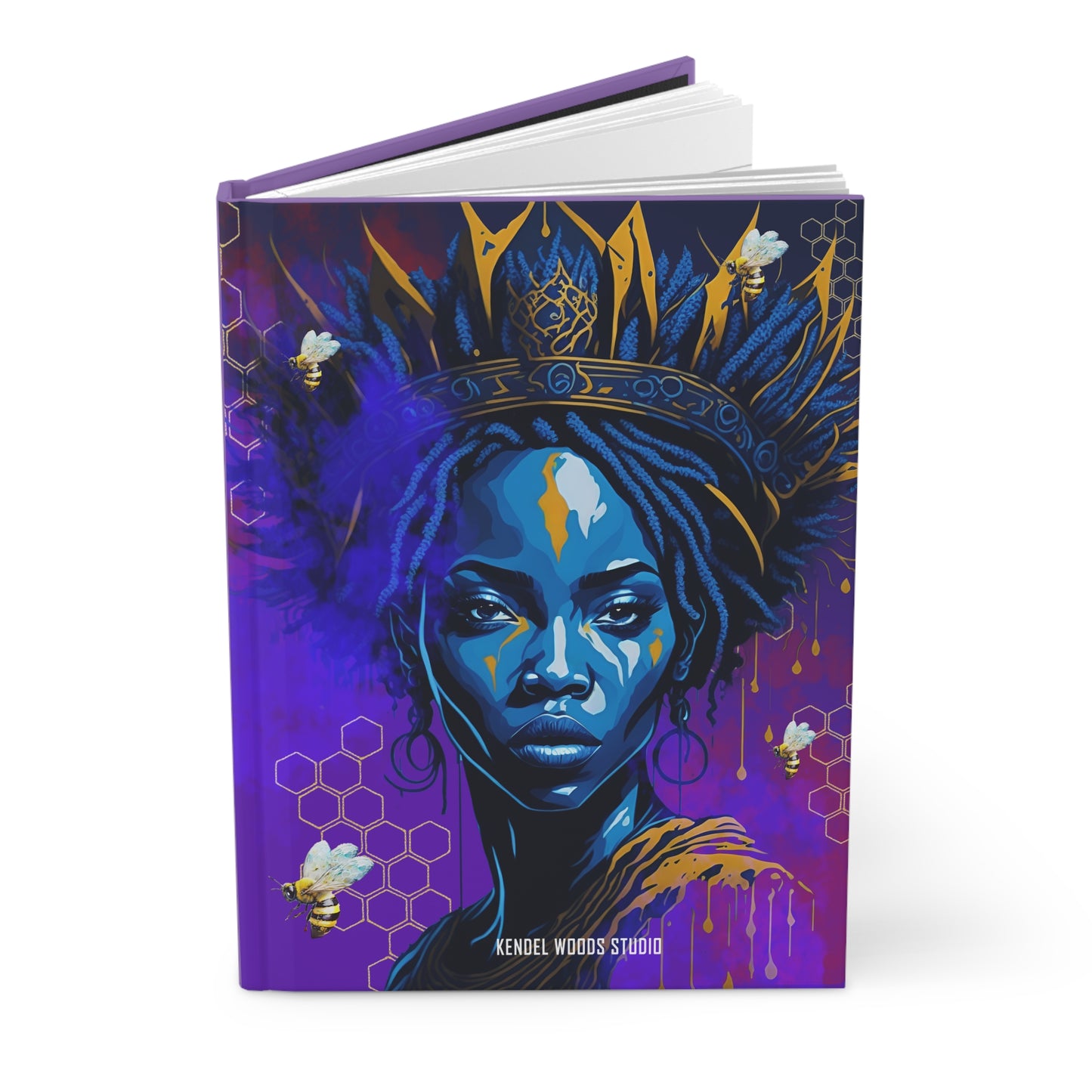 New Type Indigo Hardcover Journal Matte