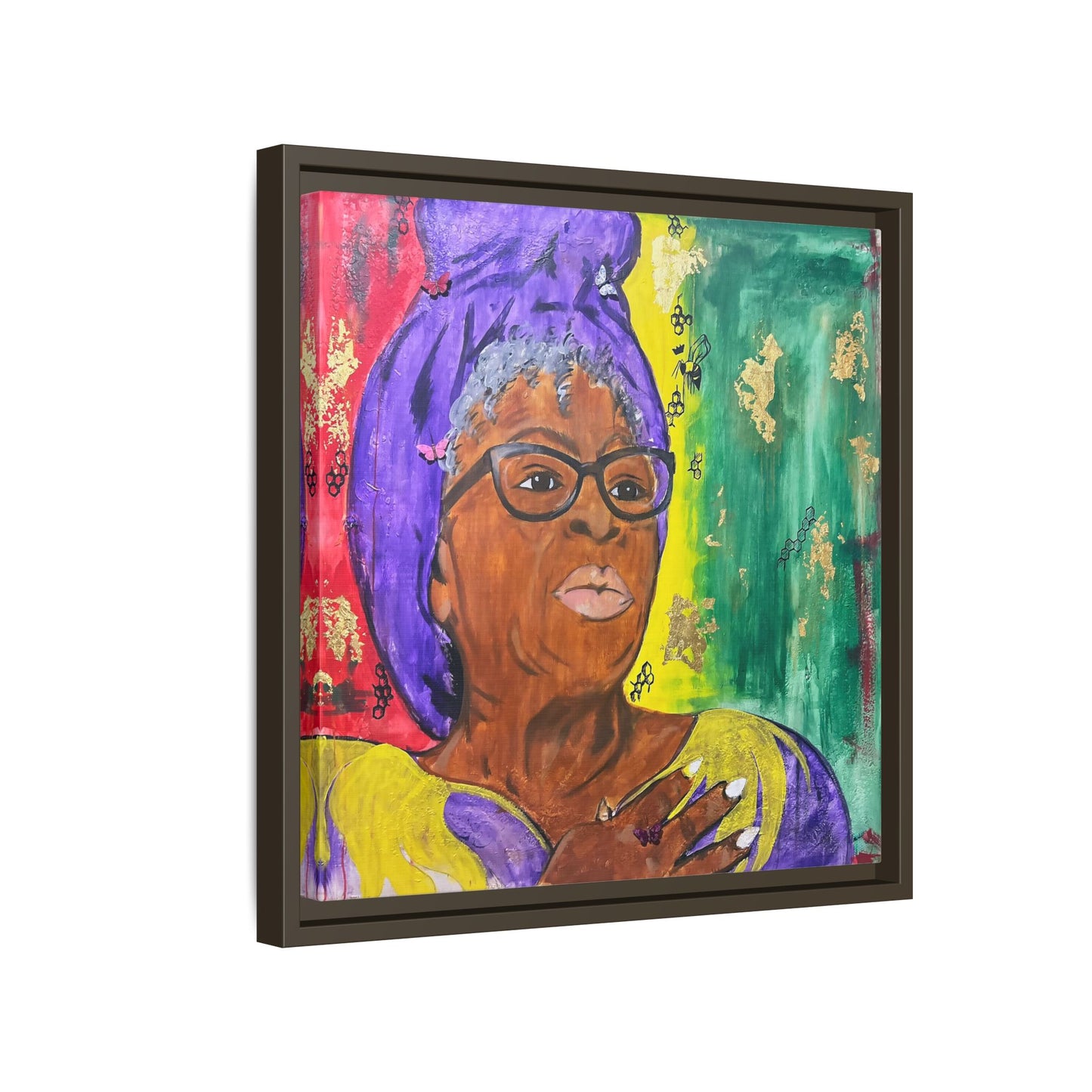 Ms. Opal Lee- Grandmother of Juneteenth-Canvas Gallery Wraps