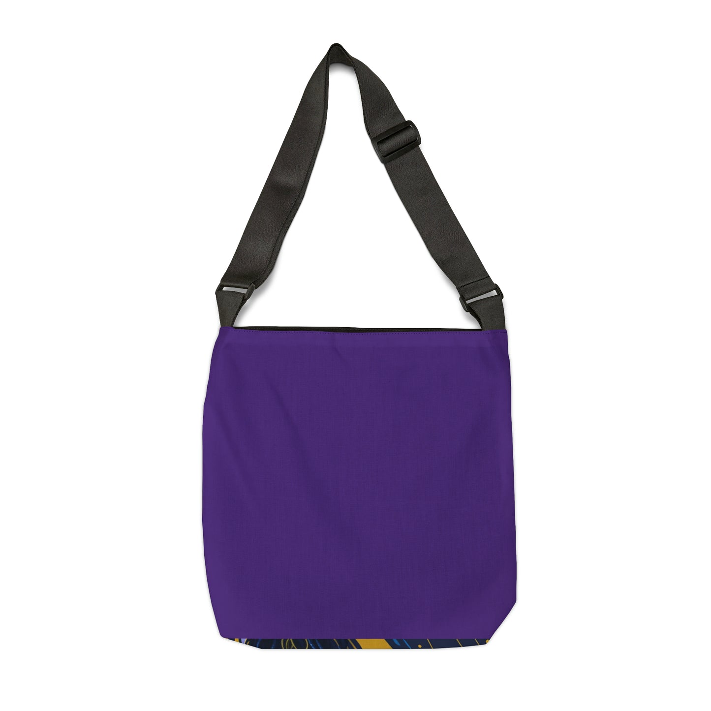 New Type Violet Adjustable Tote Bag (AOP)