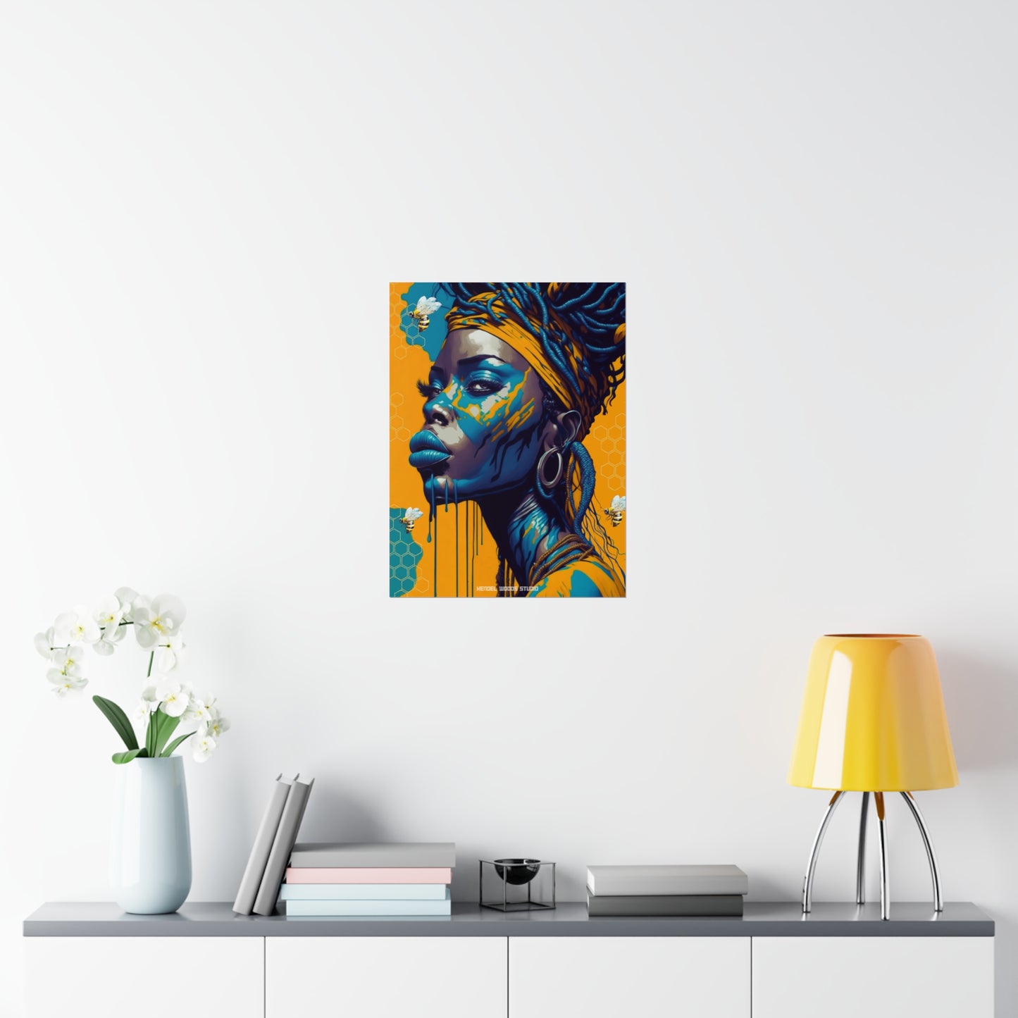 New Type "Yellow"-Premium Matte Vertical Posters