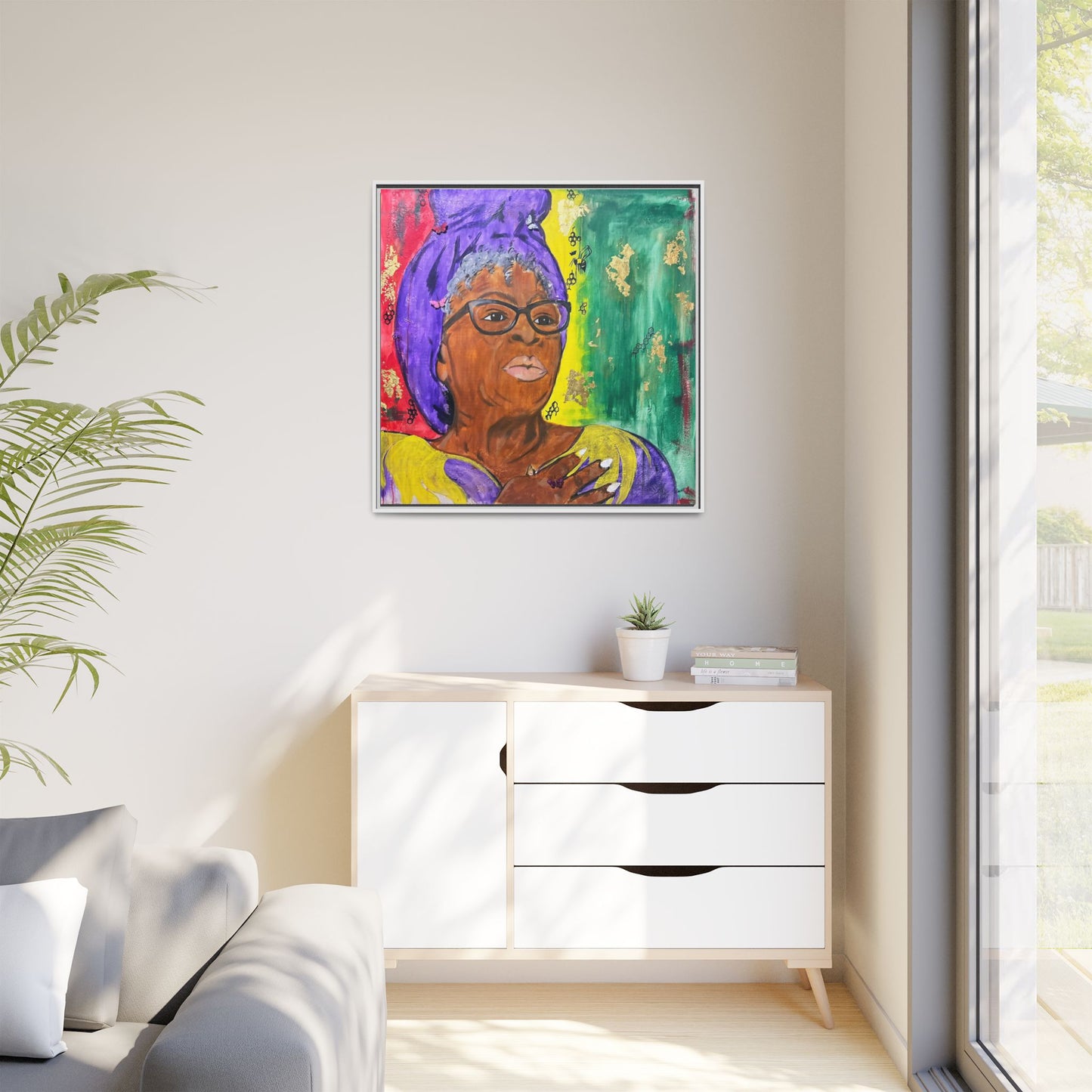 Ms. Opal Lee- Grandmother of Juneteenth-Canvas Gallery Wraps