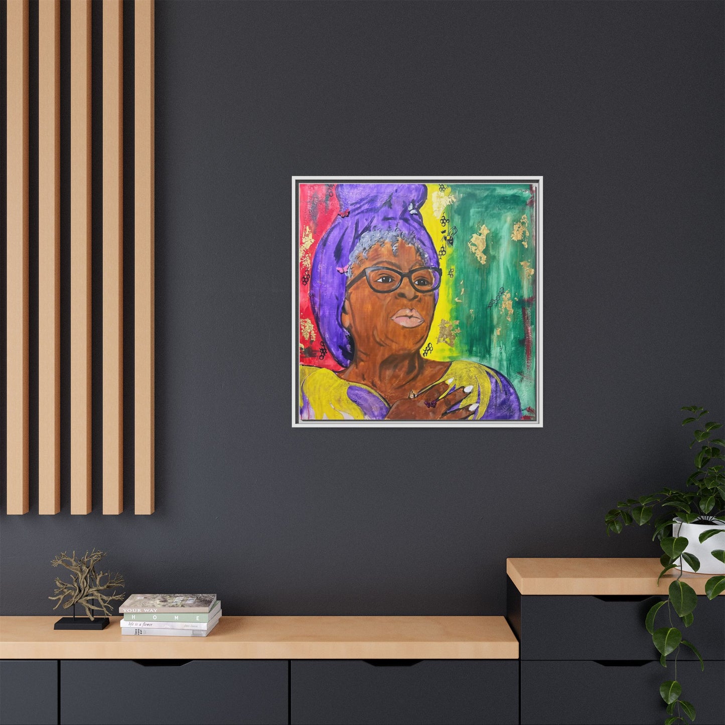 Ms. Opal Lee- Grandmother of Juneteenth-Canvas Gallery Wraps