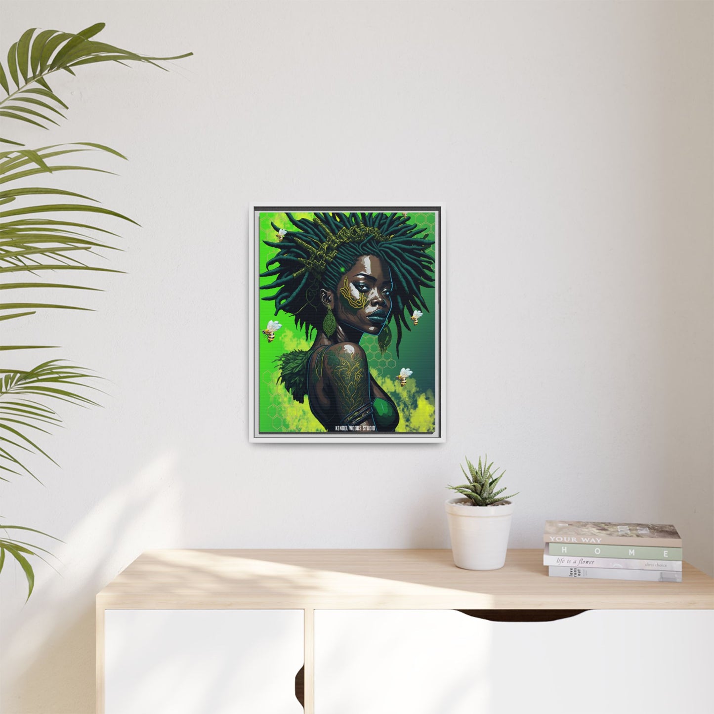 New Type Green Canvas Gallery Wraps