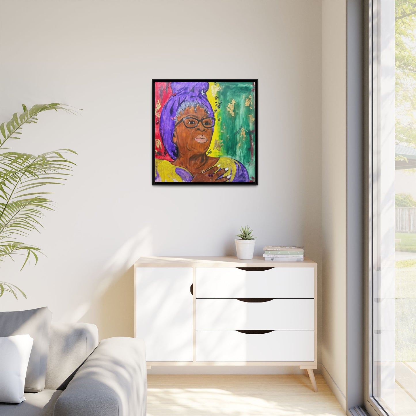 Ms. Opal Lee- Grandmother of Juneteenth-Canvas Gallery Wraps