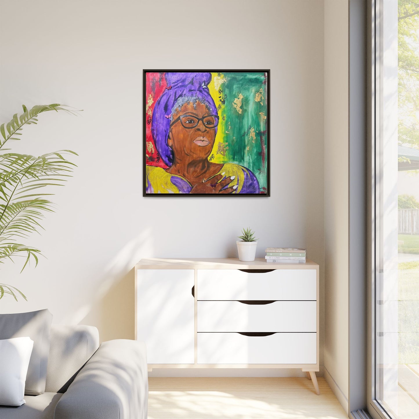 Ms. Opal Lee- Grandmother of Juneteenth-Canvas Gallery Wraps