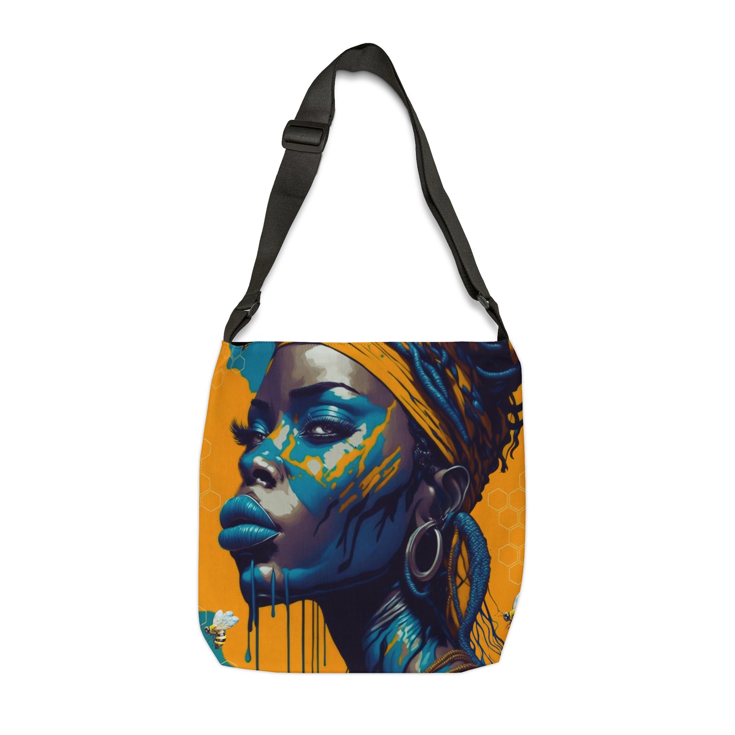New Type Yellow Adjustable Tote Bag (AOP)