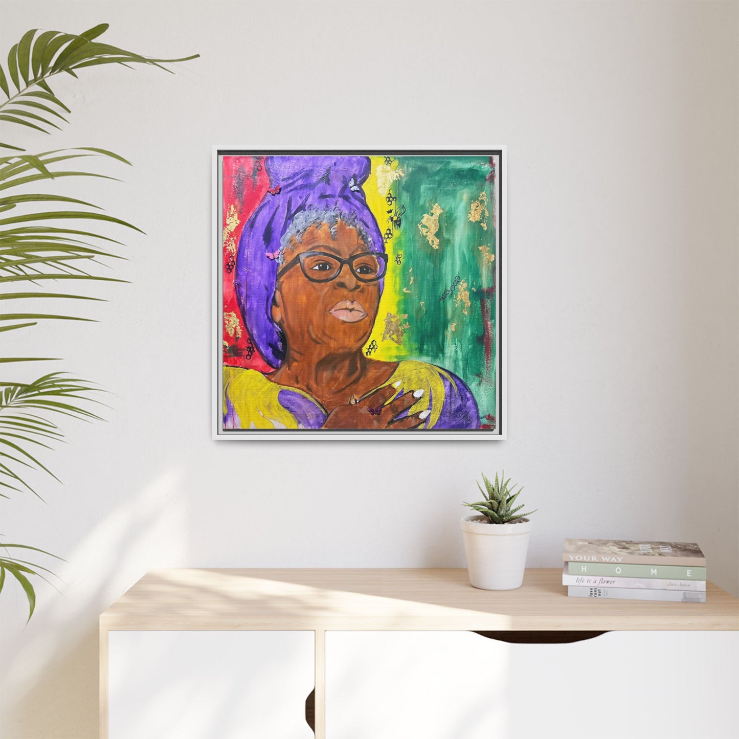 Ms. Opal Lee- Grandmother of Juneteenth-Canvas Gallery Wraps