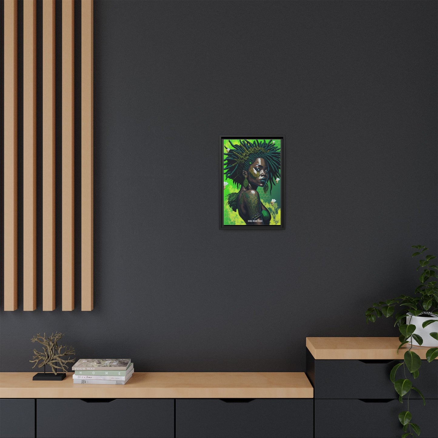New Type Green Canvas Gallery Wraps