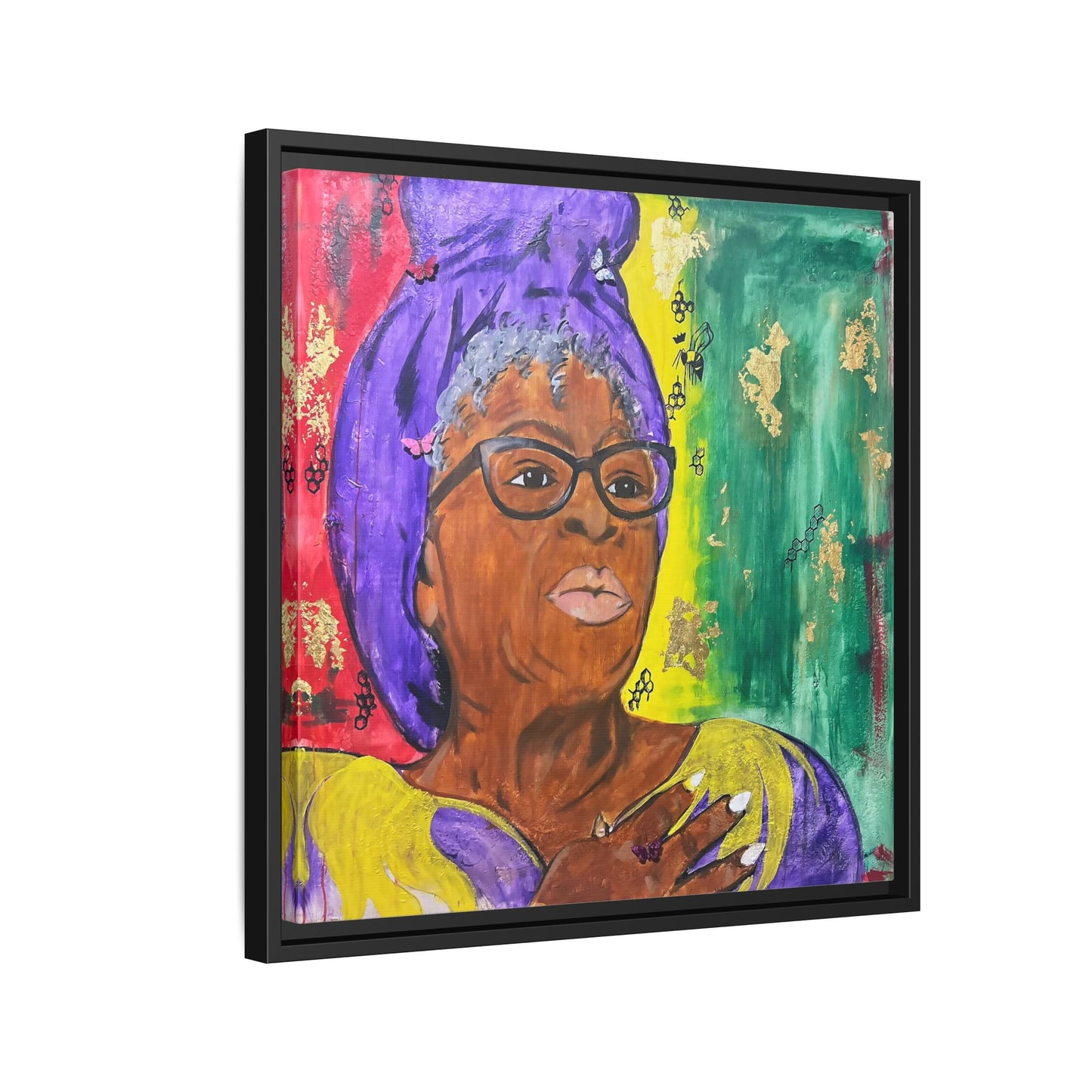 Ms. Opal Lee- Grandmother of Juneteenth-Canvas Gallery Wraps