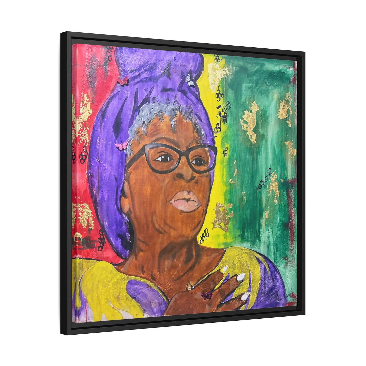Ms. Opal Lee- Grandmother of Juneteenth-Canvas Gallery Wraps