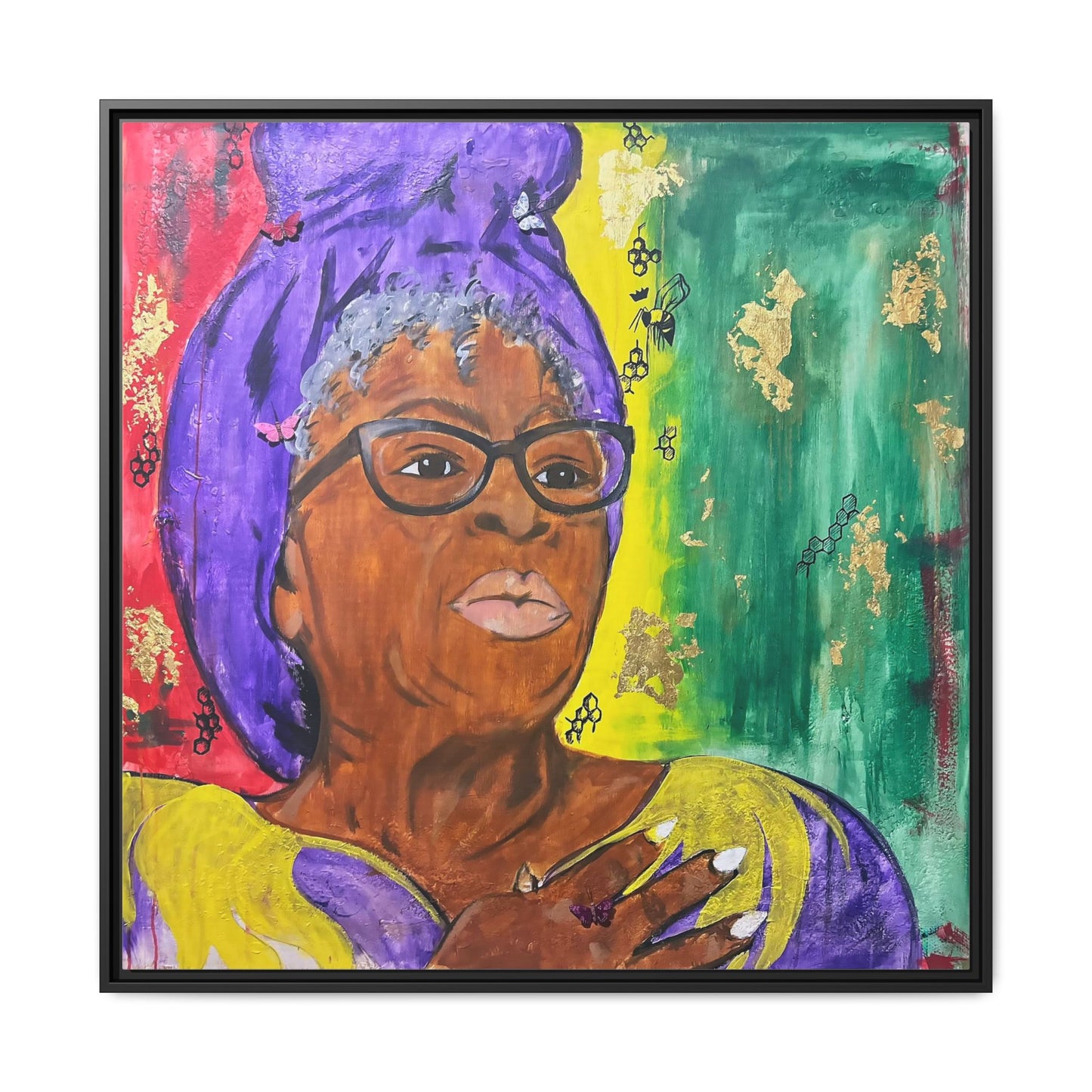 Ms. Opal Lee- Grandmother of Juneteenth-Canvas Gallery Wraps