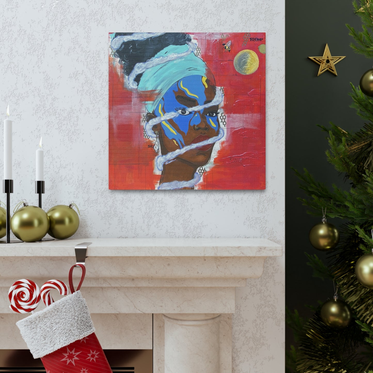 FiRE- Canvas Gallery Wraps