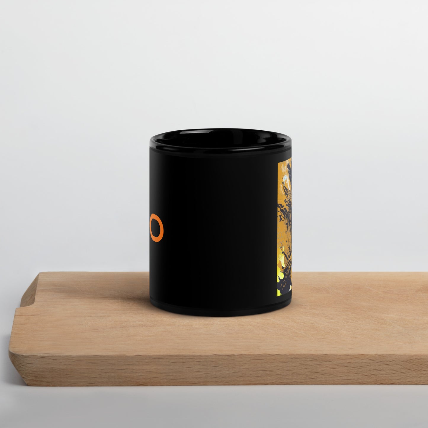 Black Glossy Mug