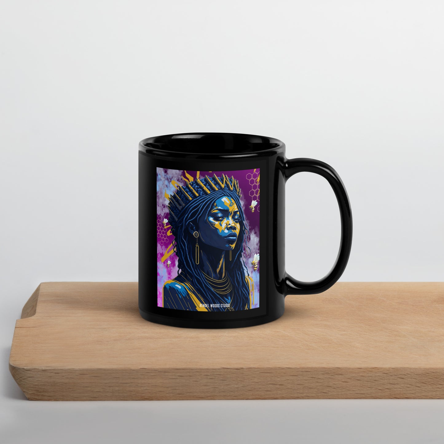 Black Glossy Mug