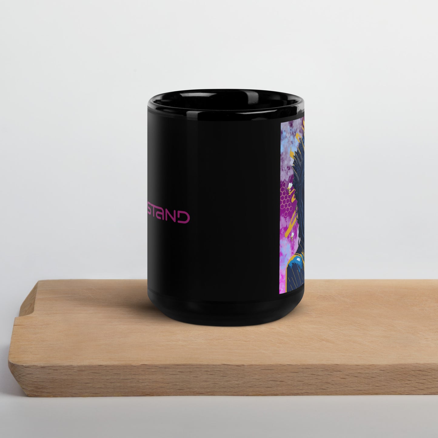 Black Glossy Mug