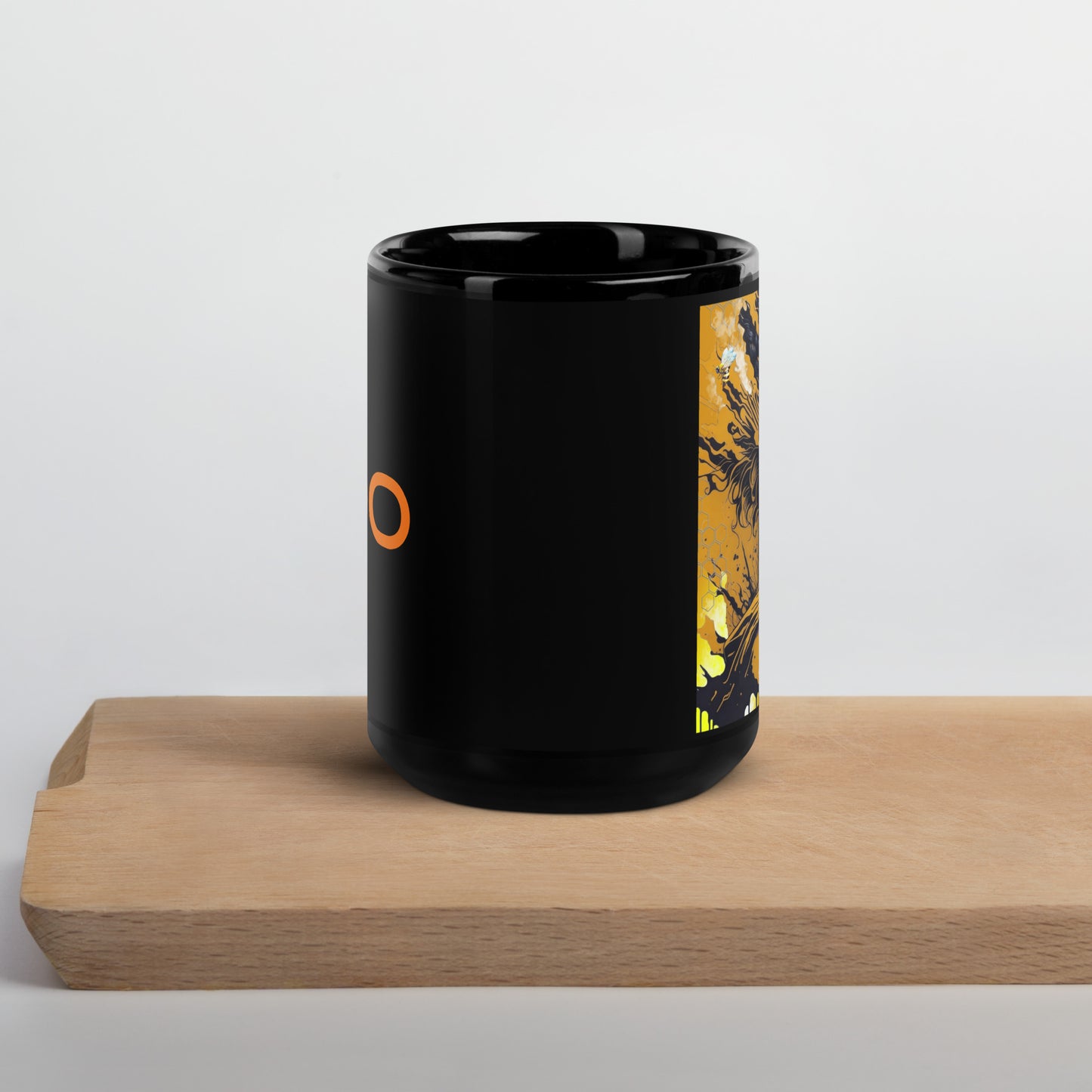 Black Glossy Mug