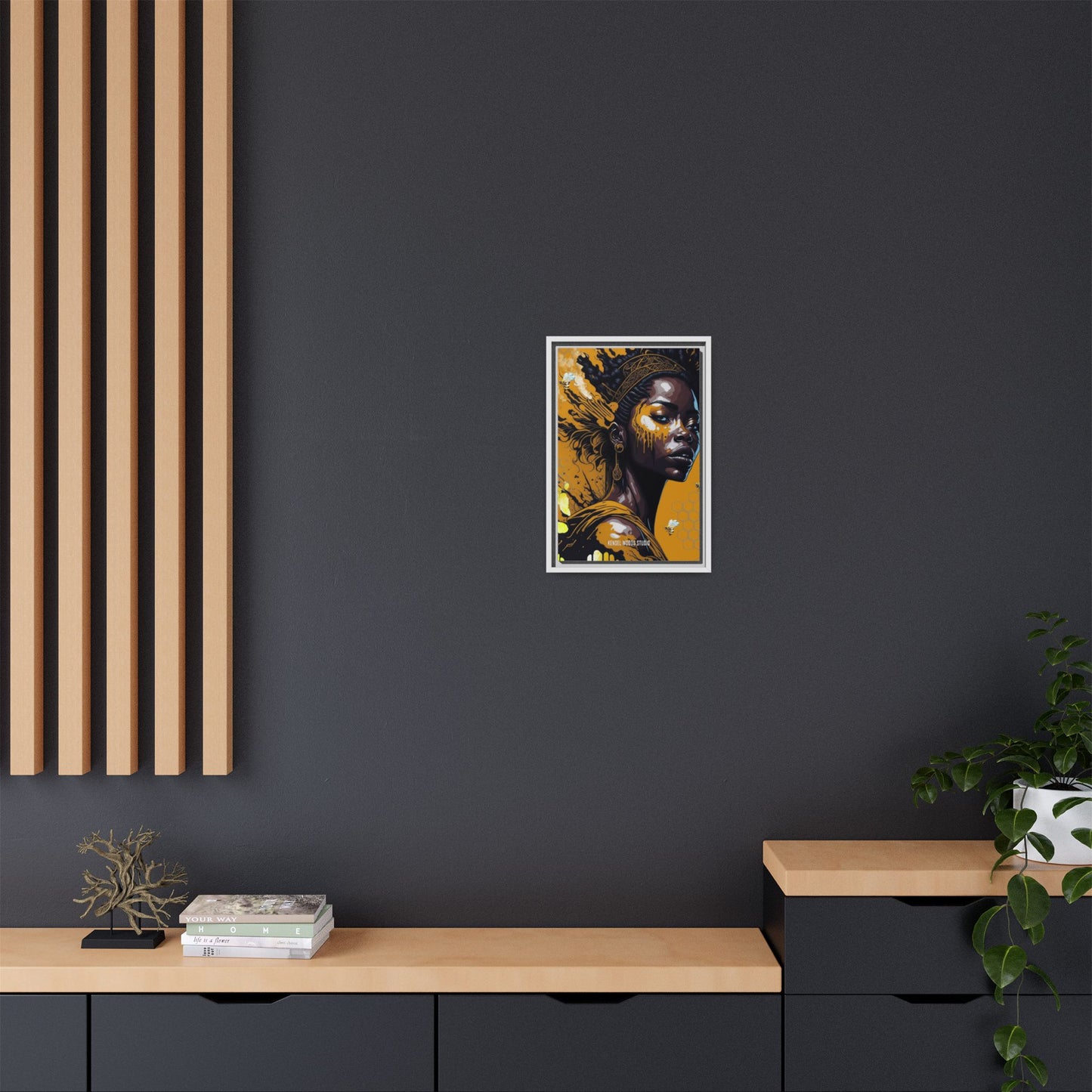 New Type Orange Canvas Gallery Wraps